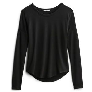 Rag & Bone/JEAN long sleeve Hudson Tee NWT Sz: L